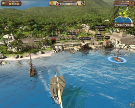Port Royale 3: Pirates and Merchants v1.1.0 build 24450  (2012/ENG/RePack by R.G. ReCoding)