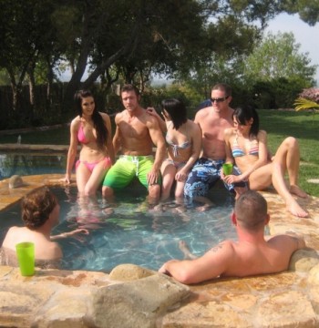    / Kendall Karson (Pool Party Orgy) (2012) SiteRip
