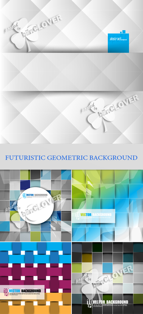 Futuristic geometric background 0153