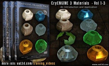 Eat3D CryENGINE 3 Materials An Introduction and Application (Vol 1-3)