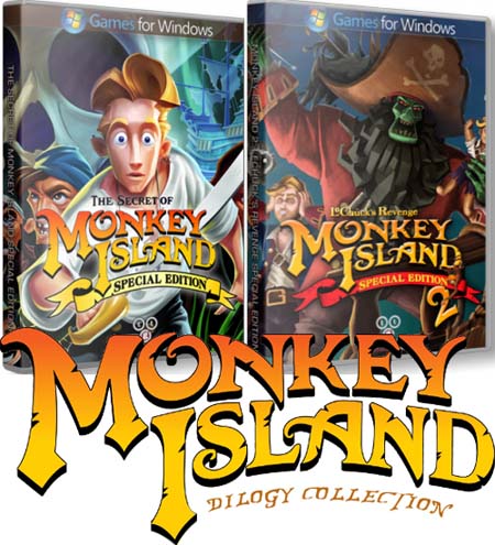 Monkey Island Dilogy Collection (2009-2010/MULTi2/Lossless RePack by Zimbo)