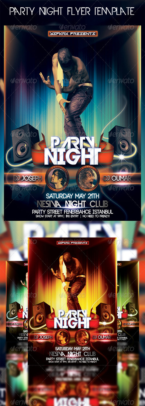 GraphicRiver - Party Night Flyer Template