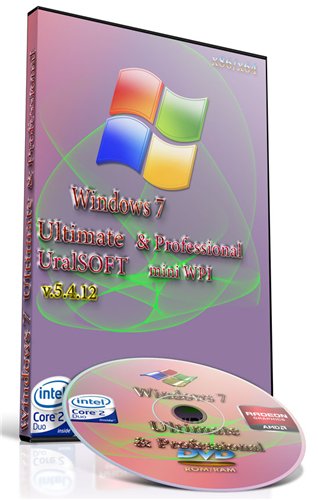 Windows 7 x86x64 Ultimate & Professional UralSOFT mini WPI v.5.4.12 (RUS)
