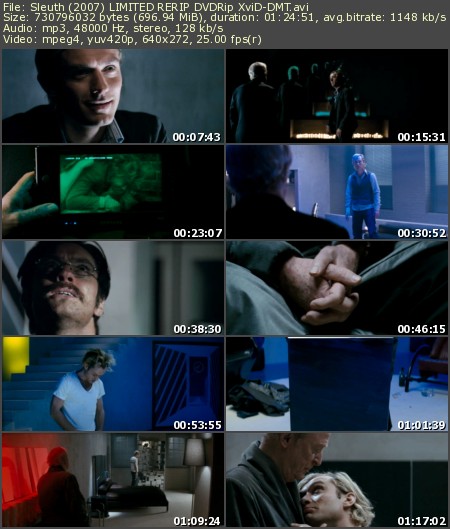 Sleuth LIMITED RERIP DVDRip XviD DMT
