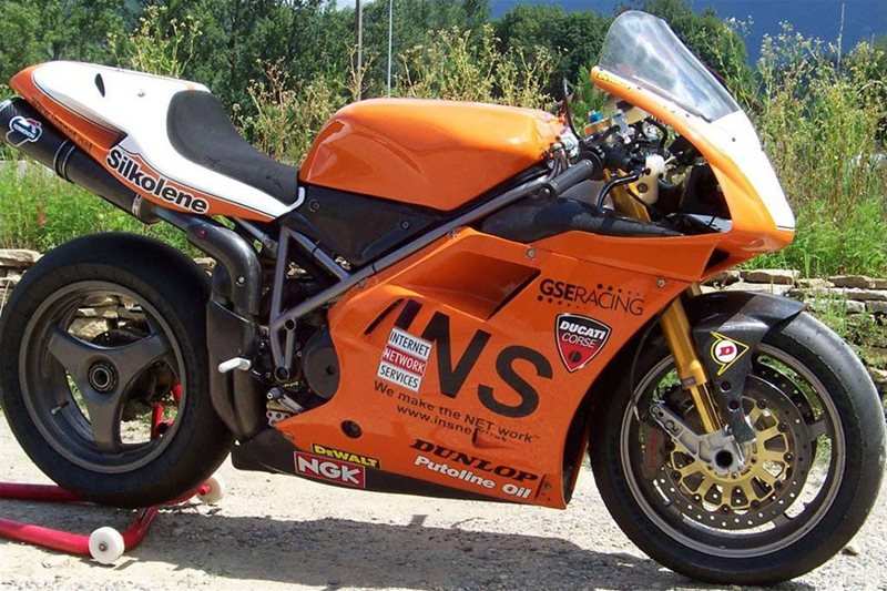 Ducati 996RS 1999 -  бывший гоночный мотоцикл Троя Бэйлисса