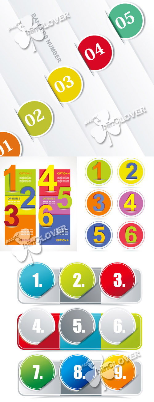 Design number banners 0162