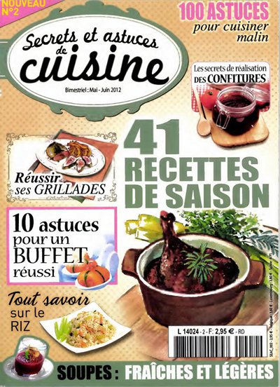 Secrets et Astuces de Cuisine N02 - MaiJuin 2012