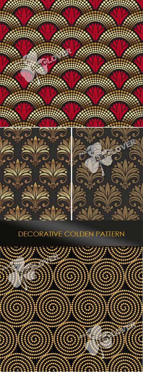 Decorative Golden Pattern 0156