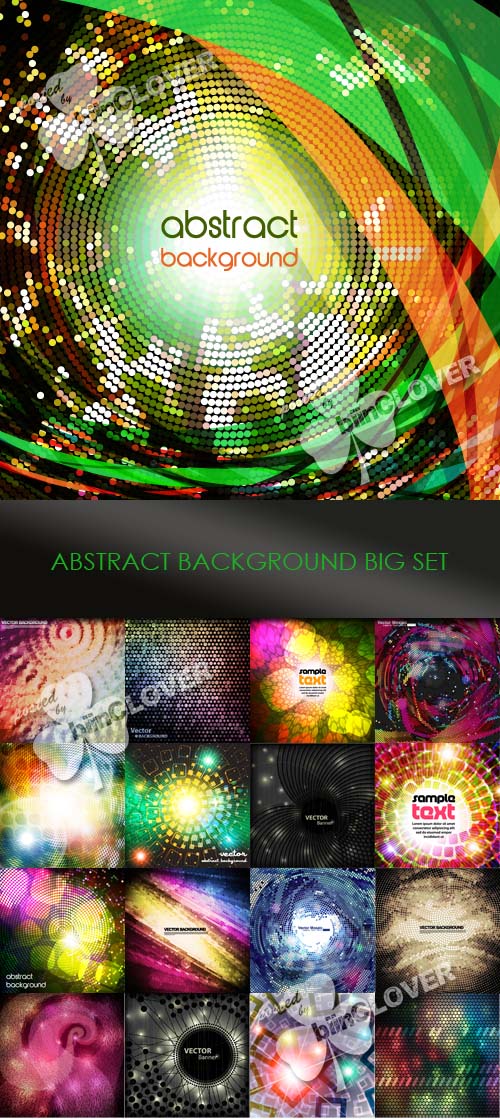 Abstract background big set 0165