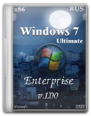 Windows 7x86 Ultimate x32 Enterprise v.1.00 (2012/RUS)