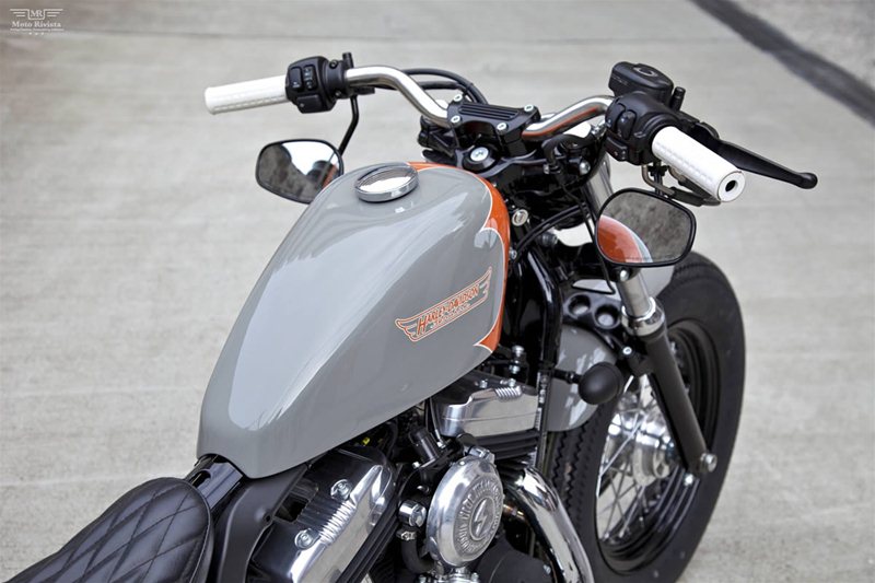 Кастом Hidemo SP-23 на базе Harley-Davidson XL1200X Forty-Eight 2011