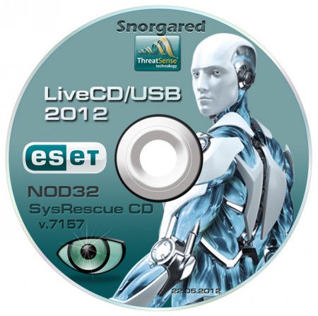 ESET NOD32 LiveCD / LiveUSB v. 7157 (Rus/Eng/22.05.2012)