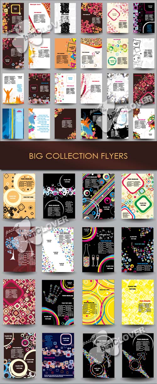 Big collection flyers 0169