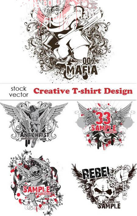 Vectors - Creative T-shirt Design  