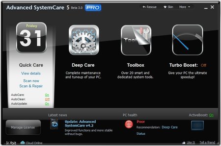 Advanced SystemCare Pro 5.3.0.245 DC 28.05.2012 Multilanguage