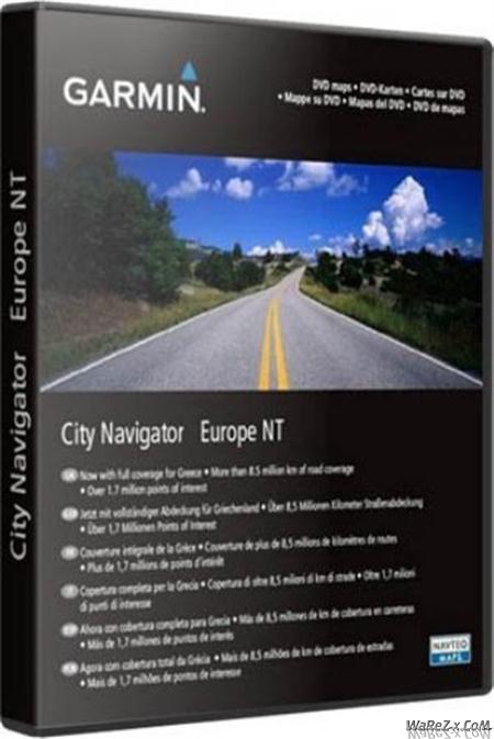 Комплект дорожных карт Европы для Mapsource с возможностью выборочной